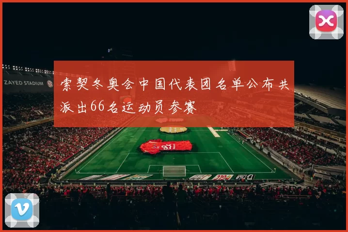 索契冬奥会中国代表团名单公布共派出66名运动员参赛